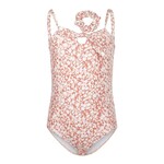 No Way Monday Swimsuit + scrunchie Peach T47802-113