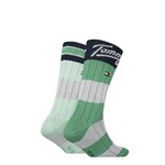 Tommy Hilfiger Tommy Hilfiger  SOCK 2P RUGBY STRIPE Navy/green