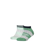 Tommy Hilfiger Tommy Hilfiger  SOCK 2P RUGBY STRIPE GREEN/MARSHMALLOW