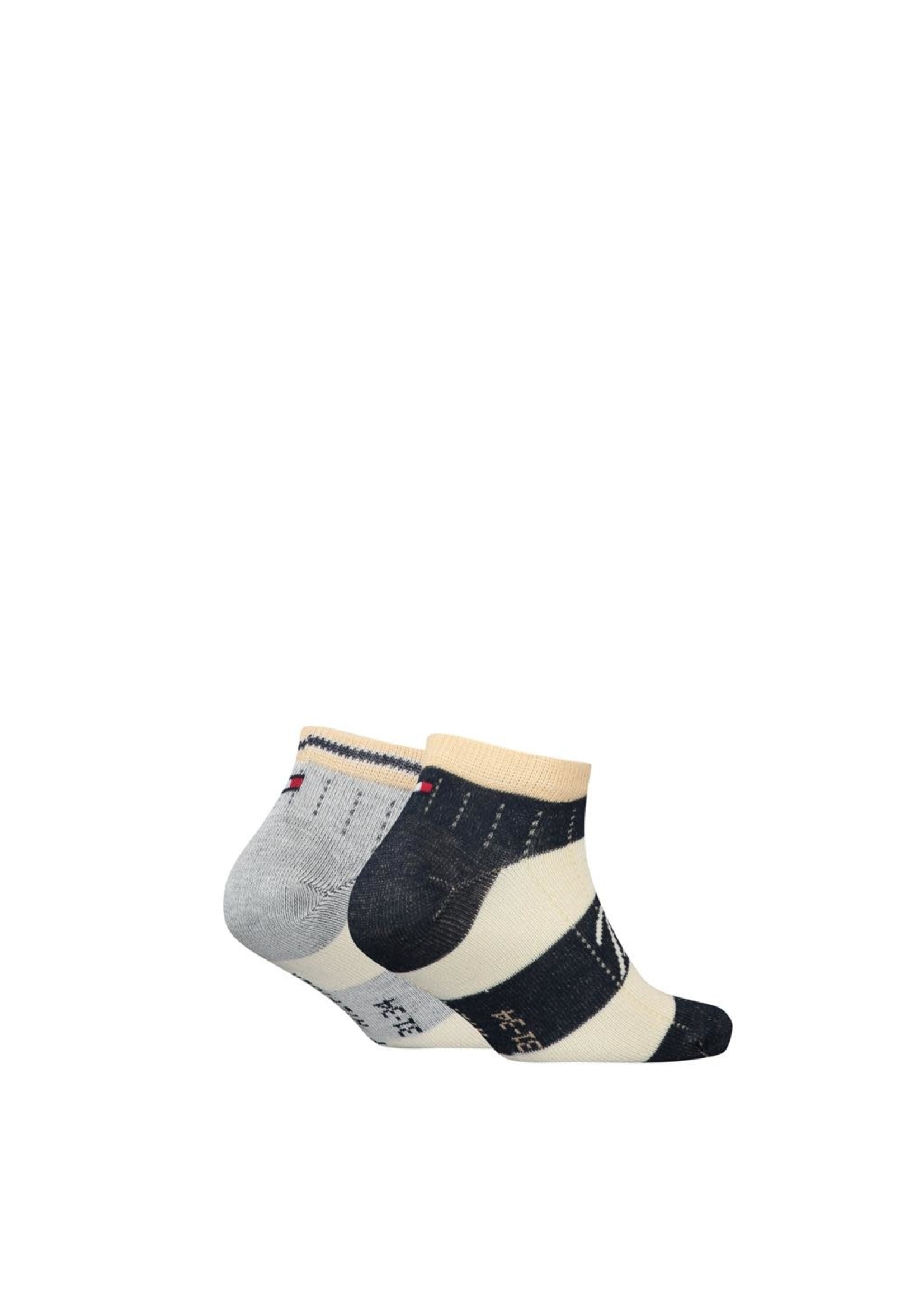 Tommy Hilfiger Tommy Hilfiger  SOCK 2P RUGBY STRIPE BLUE/MARSHMALLOW