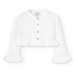 Boboli Boboli Knitwear jacket for baby girl WHITE 706036