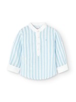 Boboli Linen shirt long sleeves striped for boy stripes 716015