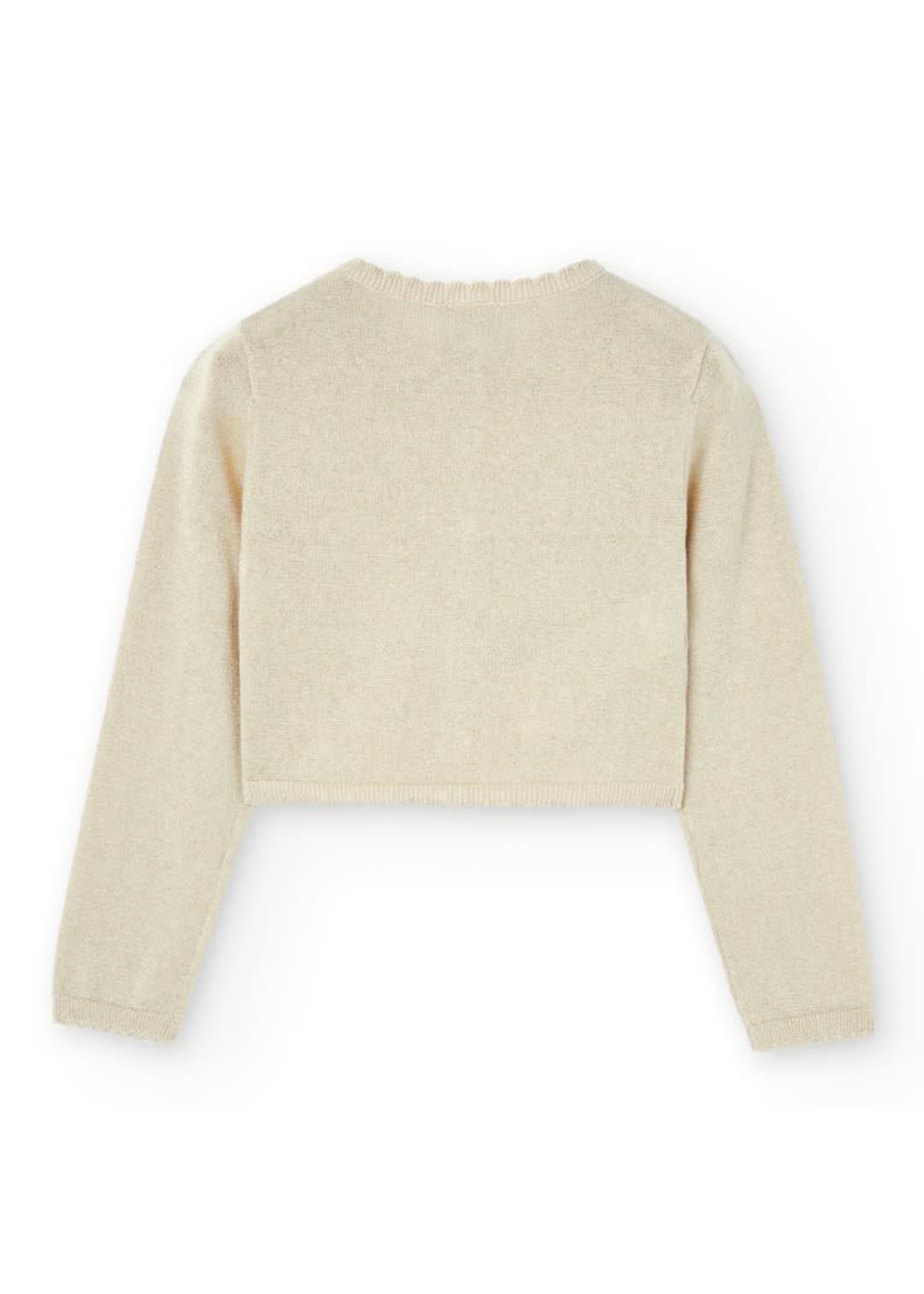Boboli Boboli Knitwear jacket for girl SAND 726005