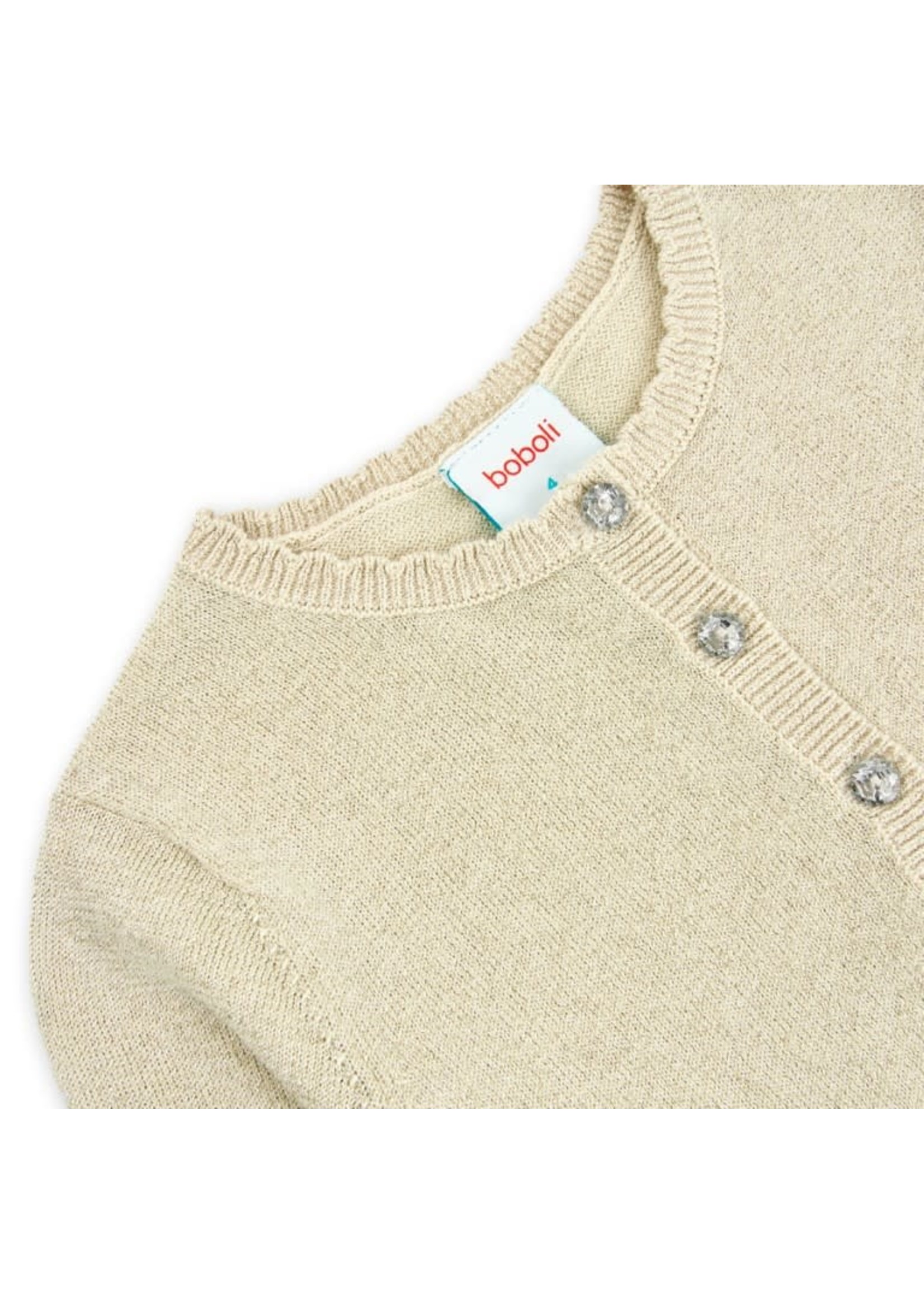 Boboli Boboli Knitwear jacket for girl SAND 726005