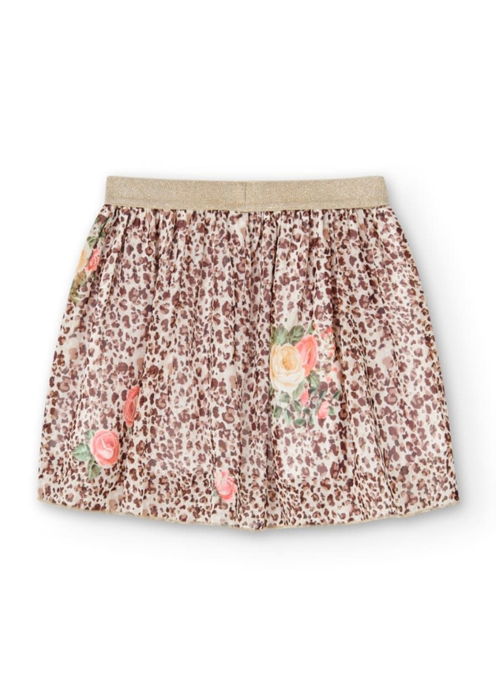 Boboli Skirt gauze for girl print 726049