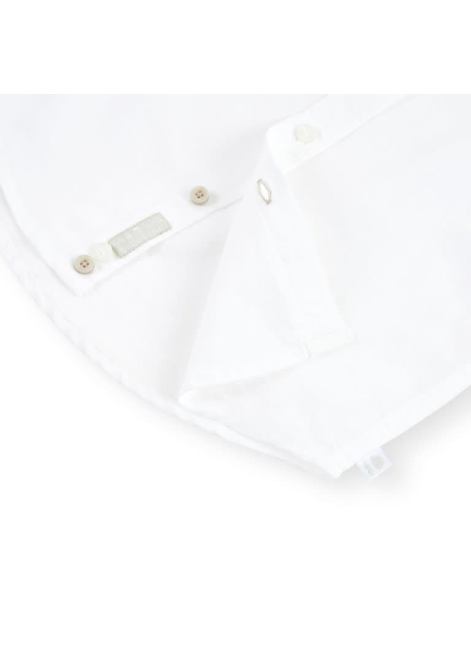 Boboli Boboli Linen shirt long sleeves for boy WHITE 736039