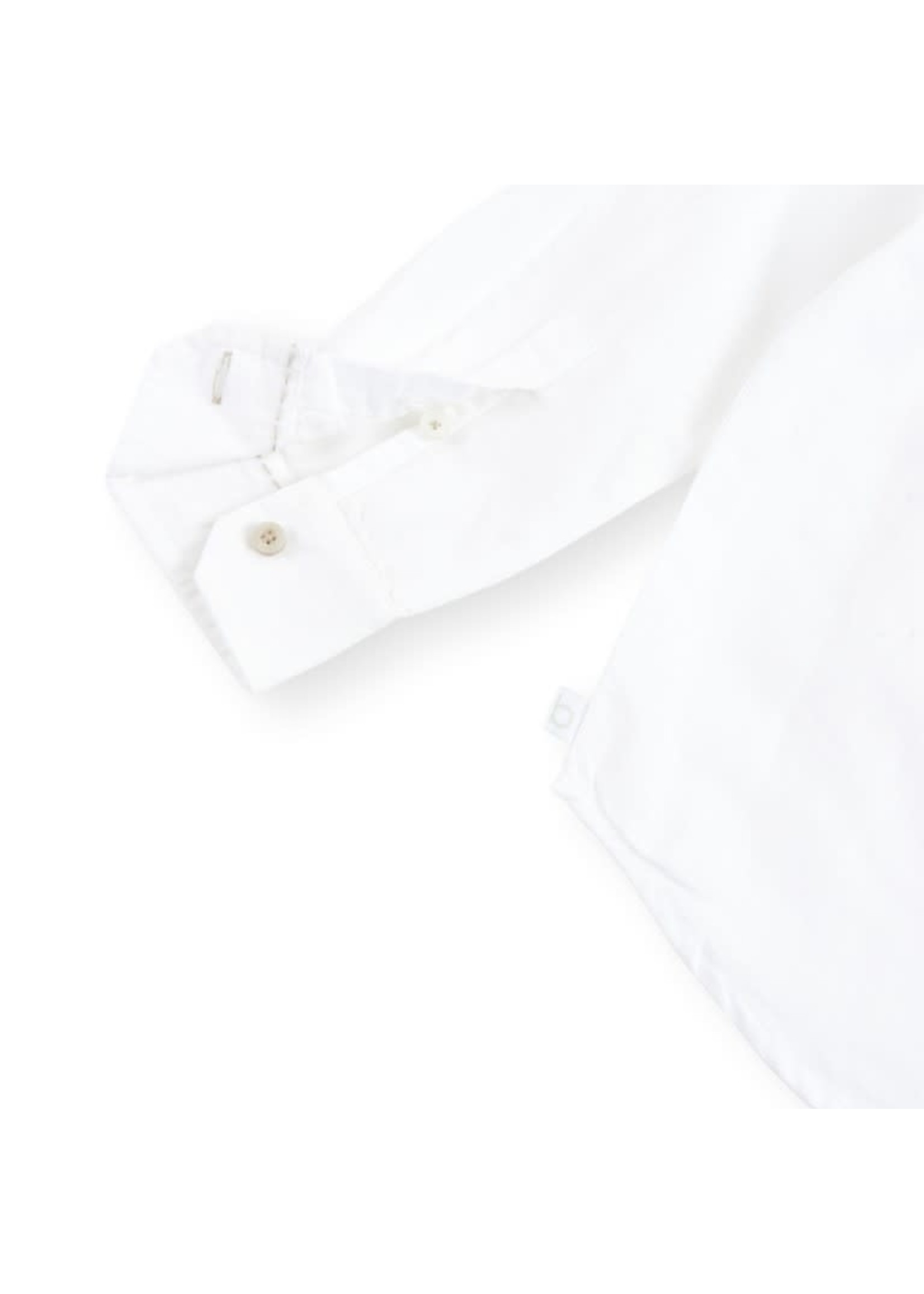 Boboli Boboli Linen shirt long sleeves for boy WHITE 736039