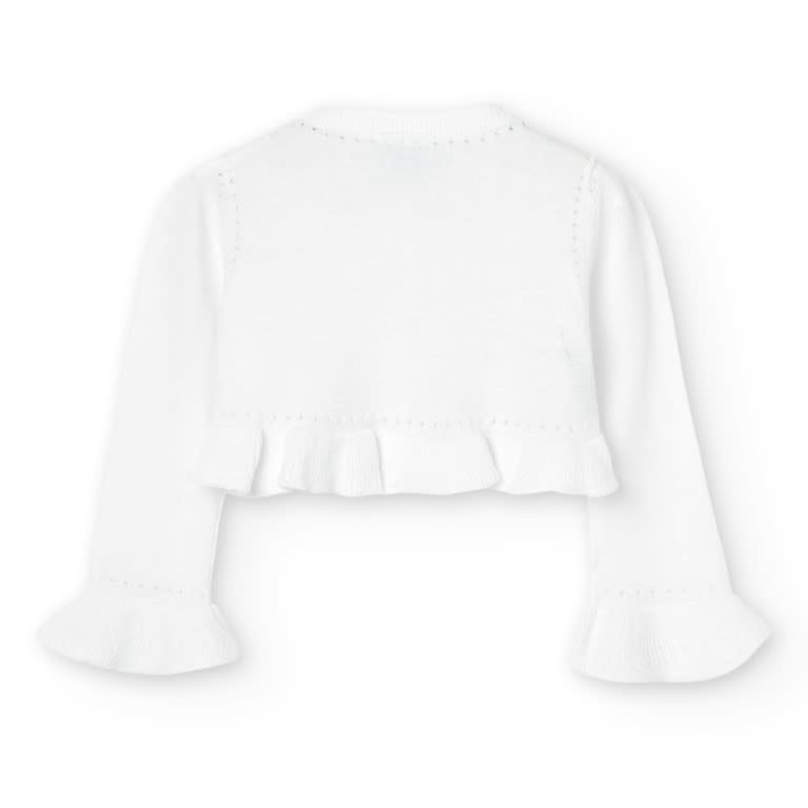 Boboli Boboli Knitwear jacket for baby girl WHITE 706036B