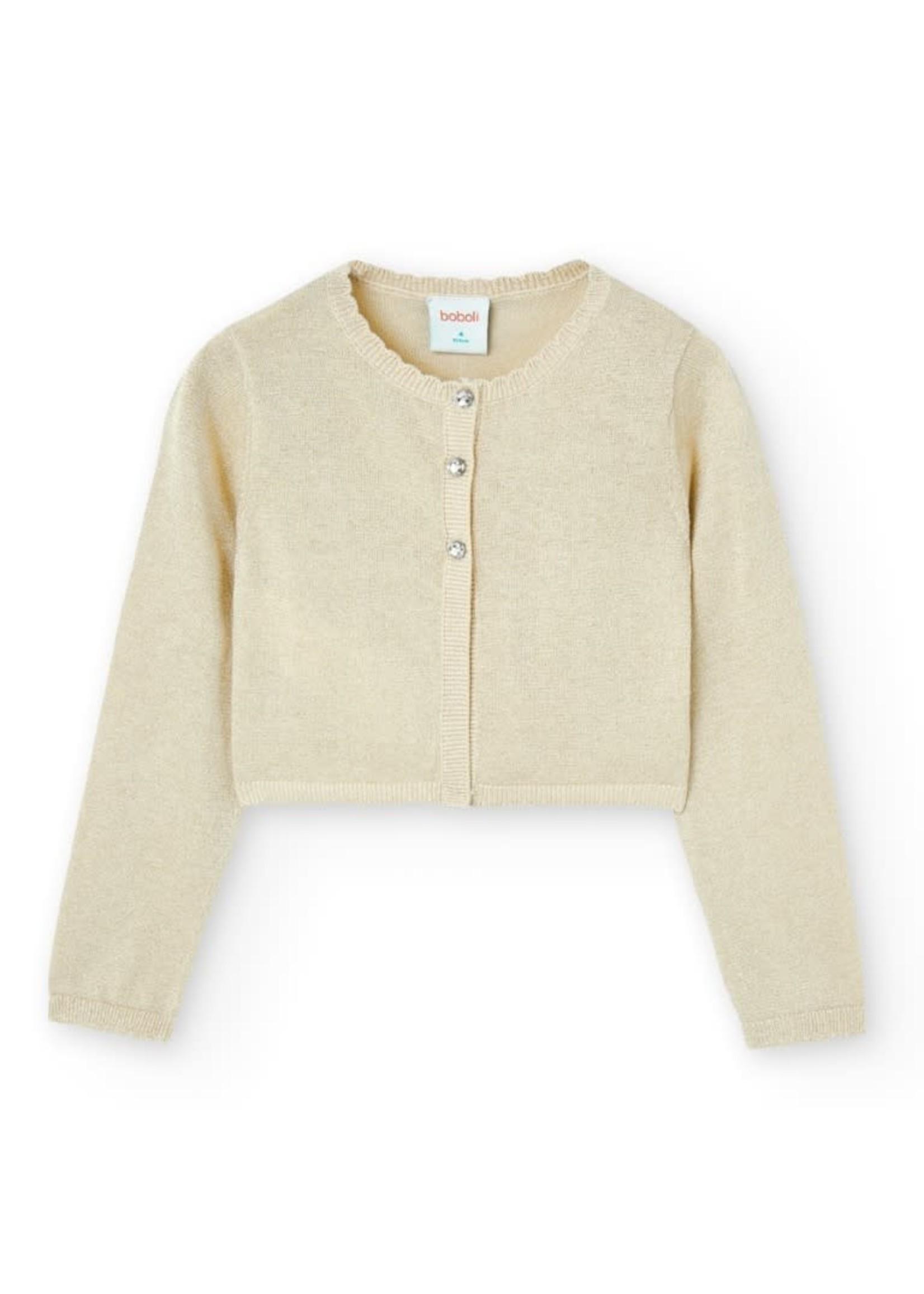 Boboli Knitwear jacket for girl SAND 726005