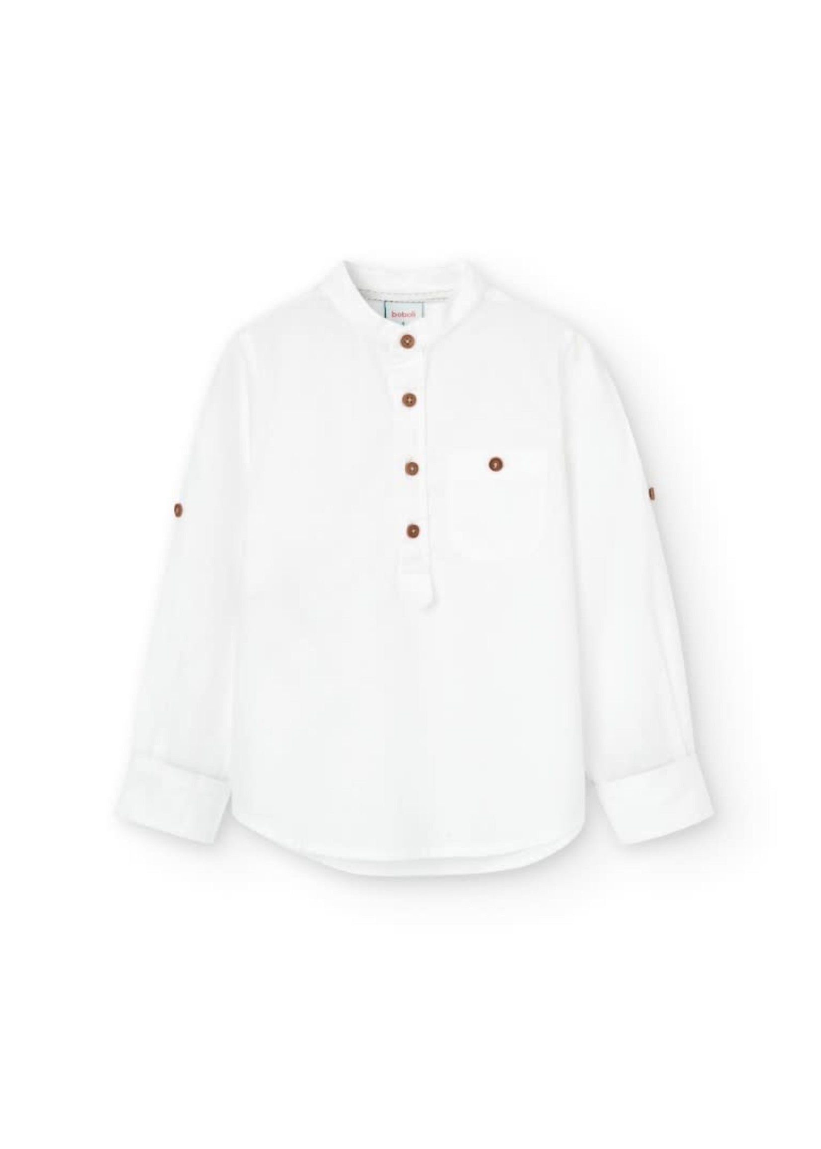 Boboli Long sleeves shirt for boy WHITE 736152