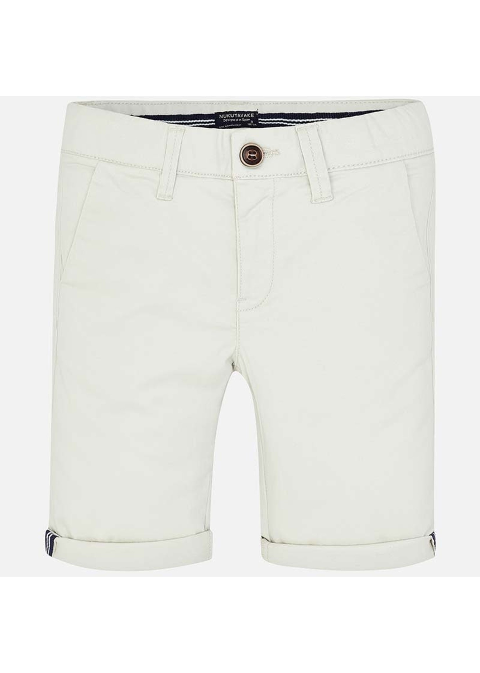 Mayoral Mayoral Basic twill chino shorts Basmati - 00242