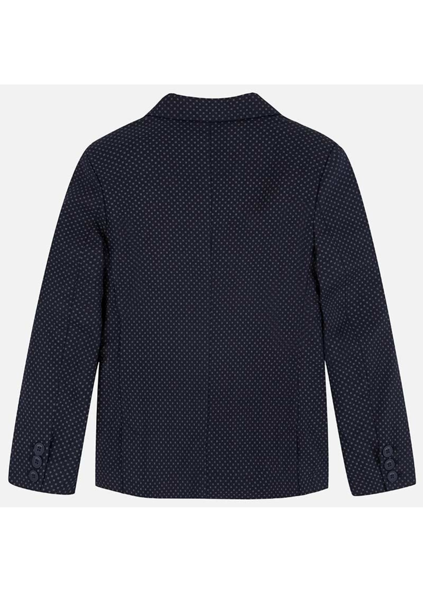 Mayoral Mayoral Printed linen blazer Navy - 06440