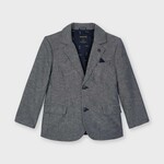Mayoral Mayoral Tailored linen jacket navy - 21 03404
