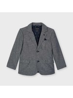 Mayoral Mayoral Tailored linen jacket navy - 21 03404