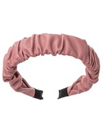 Siena Diadeem leather look oud roze