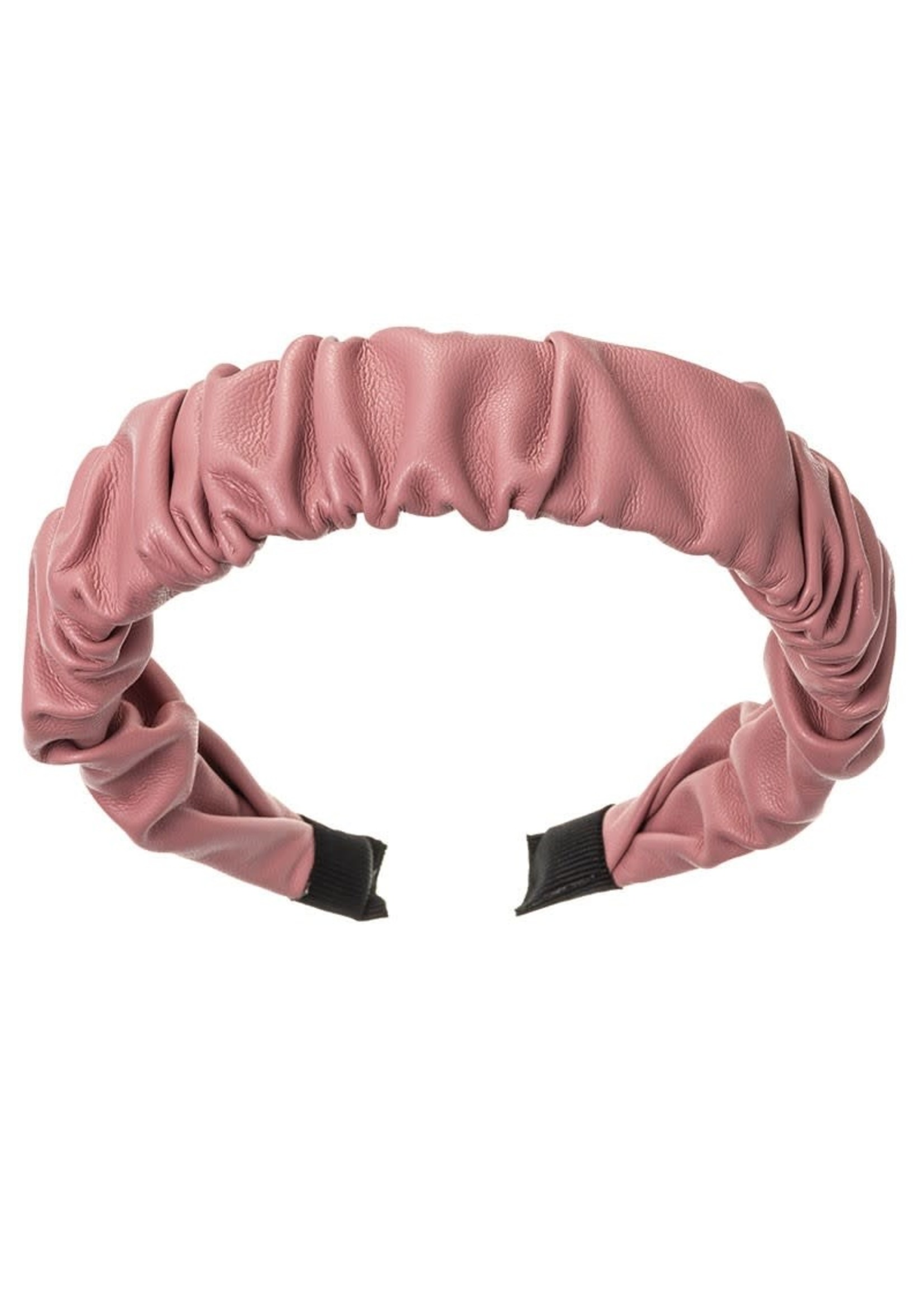 Siena Siena Diadeem leather look oud roze