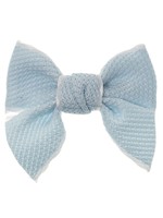 Siena Siena Strik l.blauw /wit   8,5cm. x 7,5cm