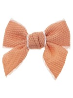 Siena Siena Strik oud zalm /wit   8,5cm. x 7,5cm