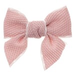 Siena Siena Strik roze /wit   8,5cm. x 7,5cm