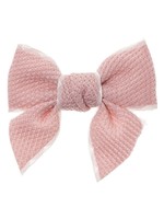 Siena Siena Strik roze /wit   8,5cm. x 7,5cm