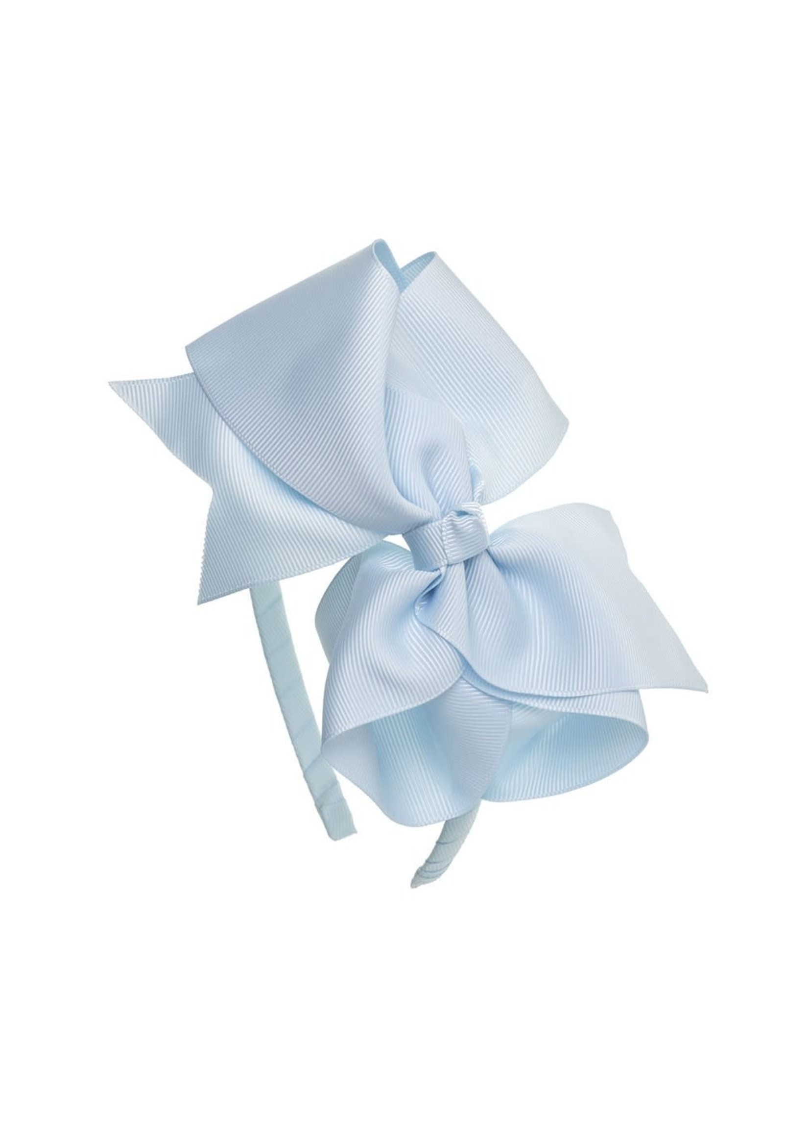 Siena Siena Diadeem met grote  l.blauw strik 13 x 10 cm.