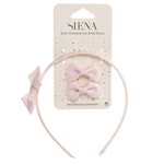 Siena Siena Diadeem roze met 2 speltjes