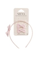 Siena Siena Diadeem roze met 2 speltjes