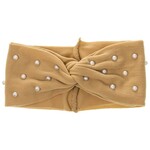 Siena Siena  Haarband beige/goud met parels