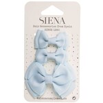 Siena Siena Haarknipsjes 3 stuks l.blauw