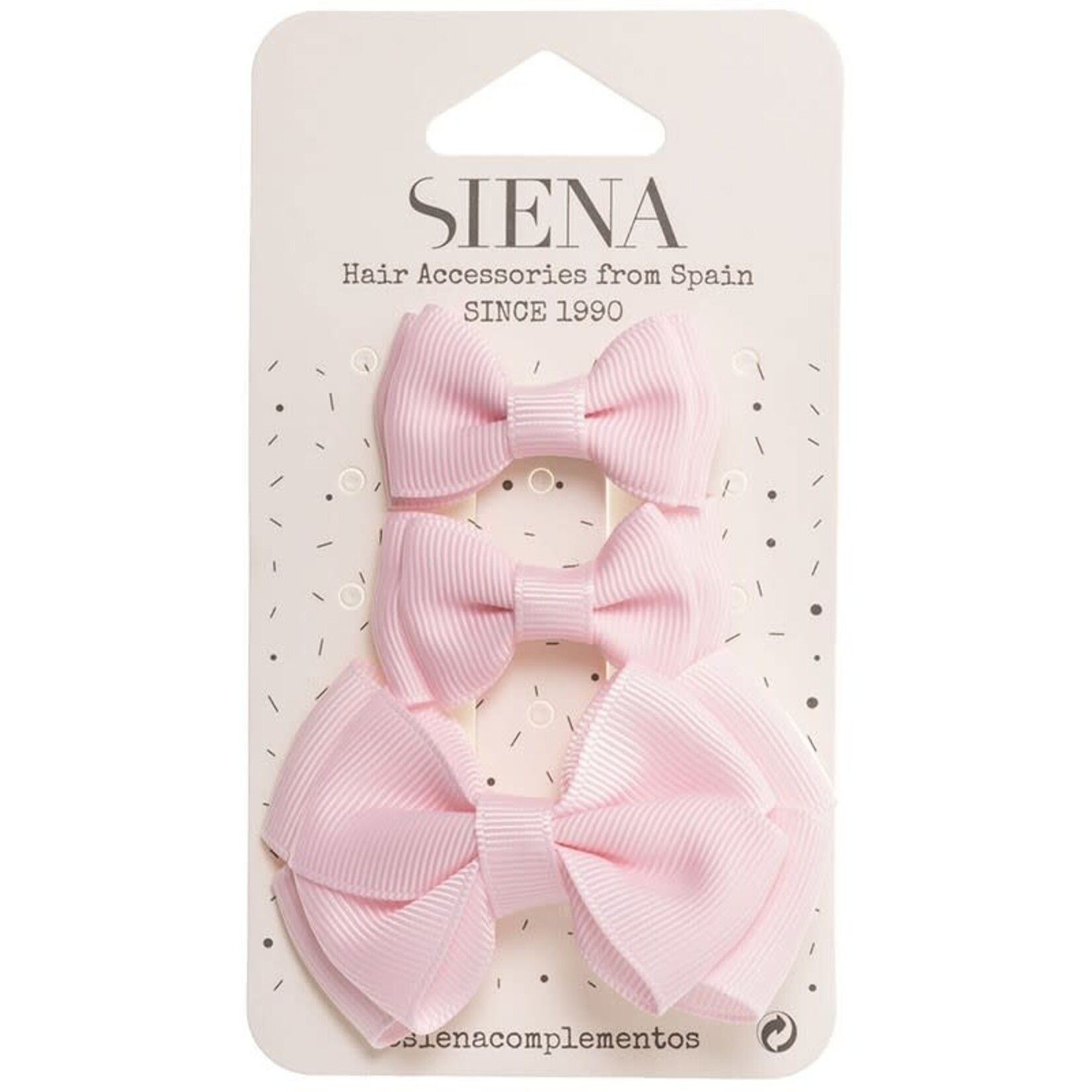 Siena Siena Haarknipjes 3 stuks roze