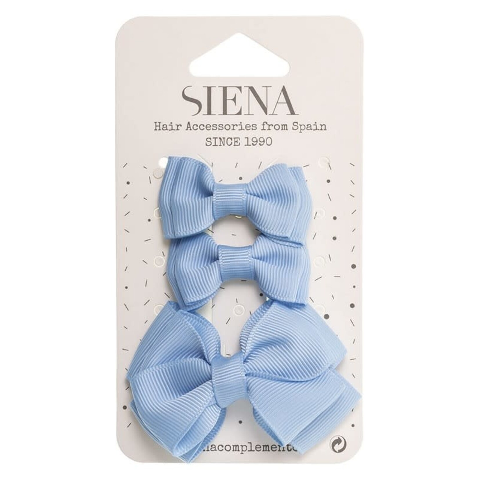 Siena Siena Haarknipjes 3 stuks blauw
