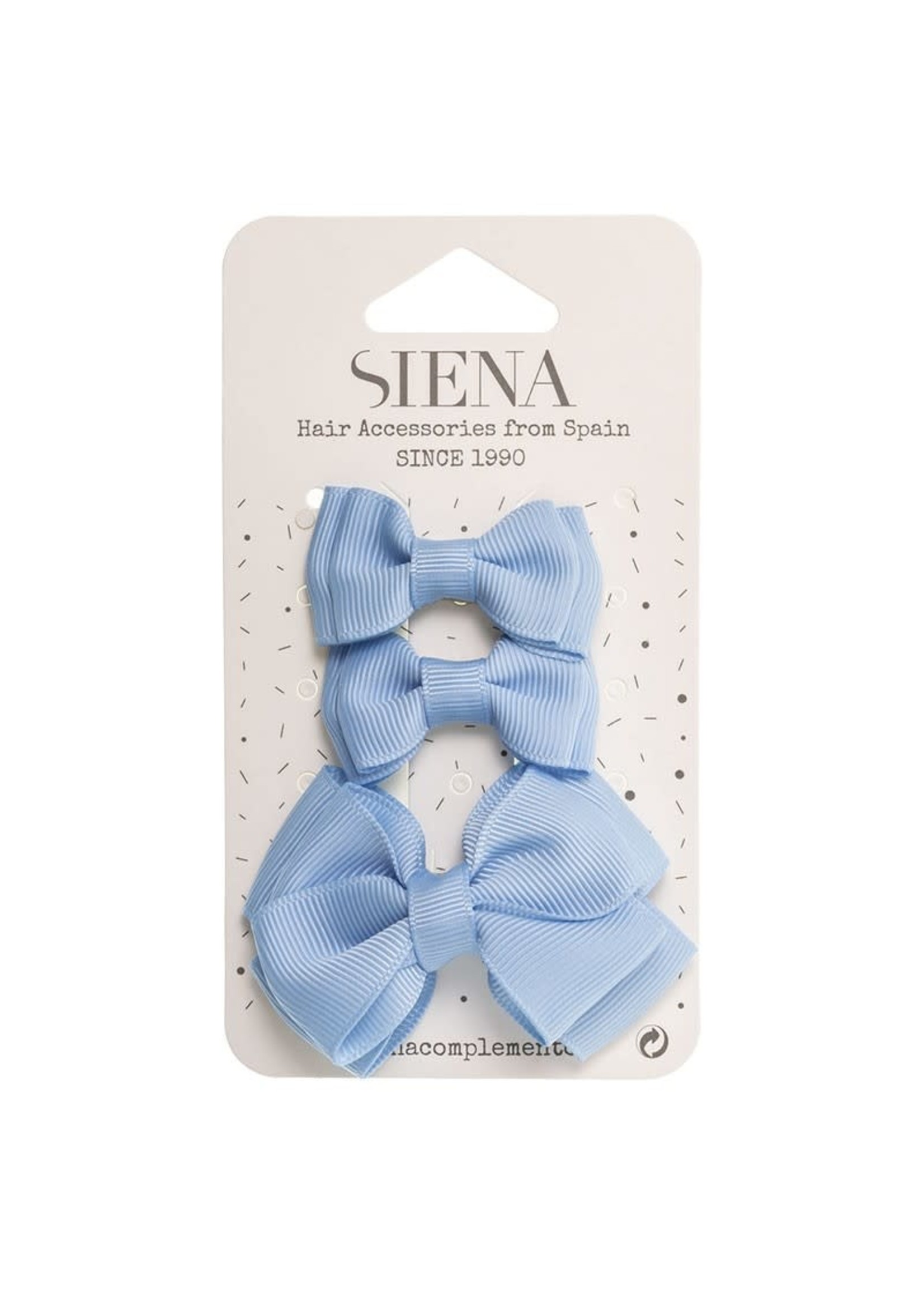 Siena Haarknipjes 3 stuks blauw