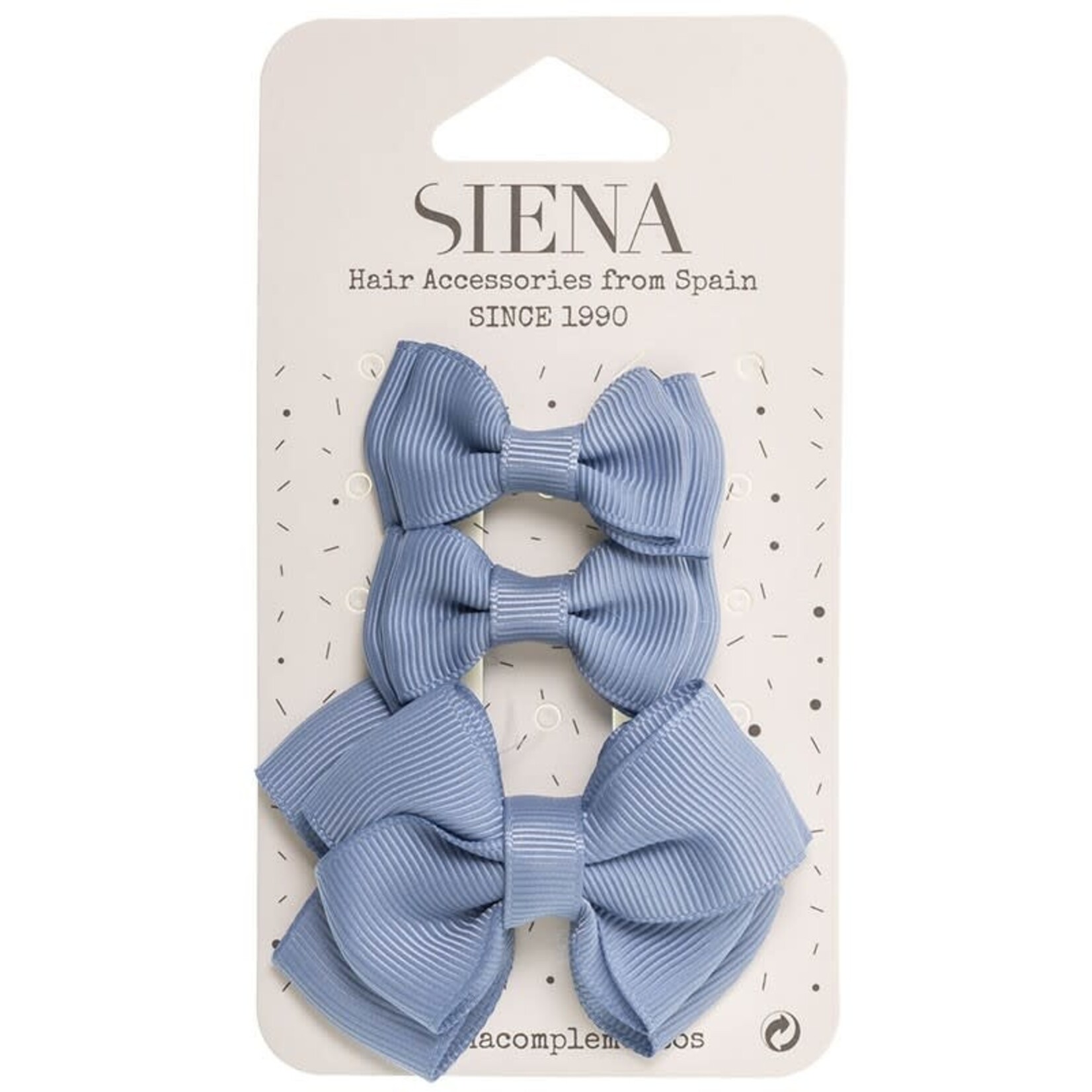 Siena Siena Haarknipjes 3 stuks oud  blauw