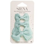 Siena Siena Haarknipjes 3 stuks  mint groen