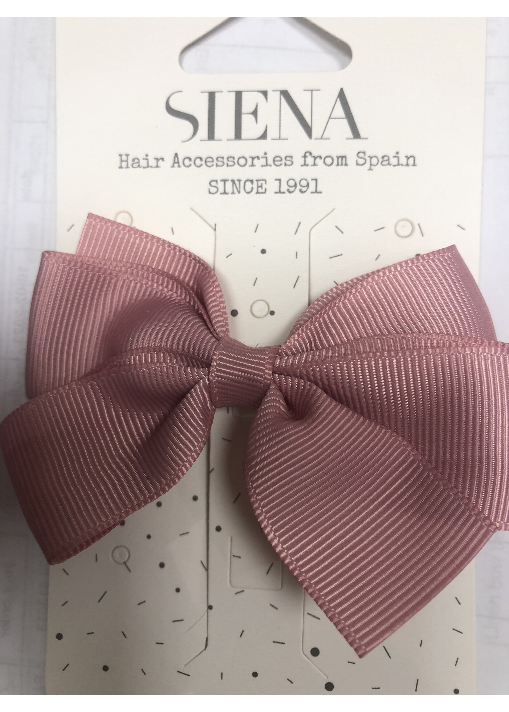 Siena Siena strikje oud roze 8 x 5,5 cm