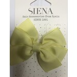Siena Siena strikje  geel 8 x 5,5 cm