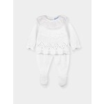 Mac Ilusion Mac Ilusion Traje 2 Piezas cuello plumeti CALENDULA Blanco