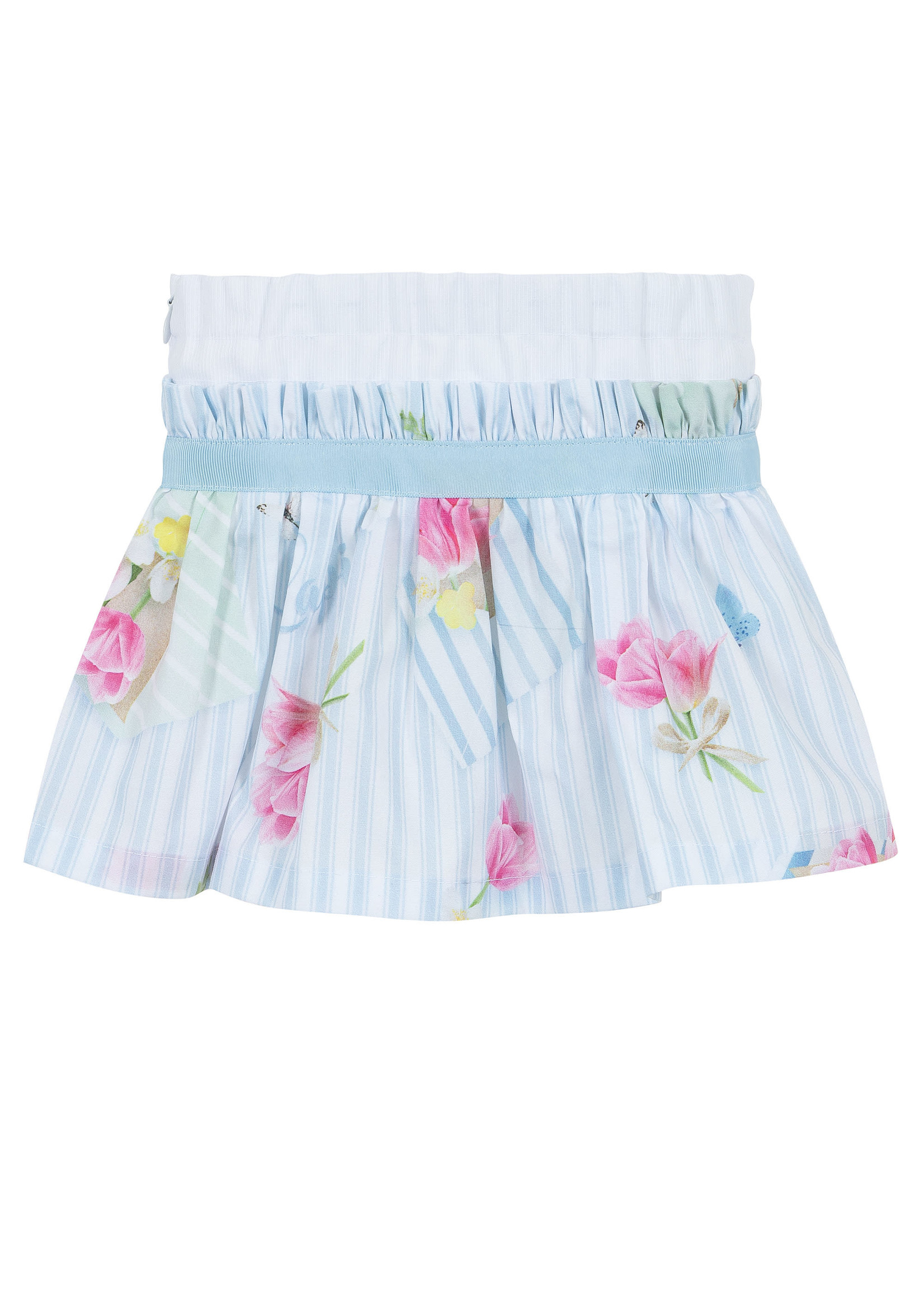 Lapin House Lapin House Skirt E0758 - PATTERN - LIGHT BLUE-231E3301