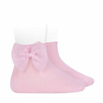 Condor Condor Sokje roze met tuille strik