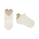 Condor Condor Sokje off white gouden hart
