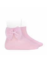 Condor Condor Sokjes roze met tuille strik