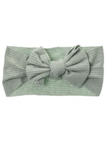 Siena Siena haarband strik breed groen