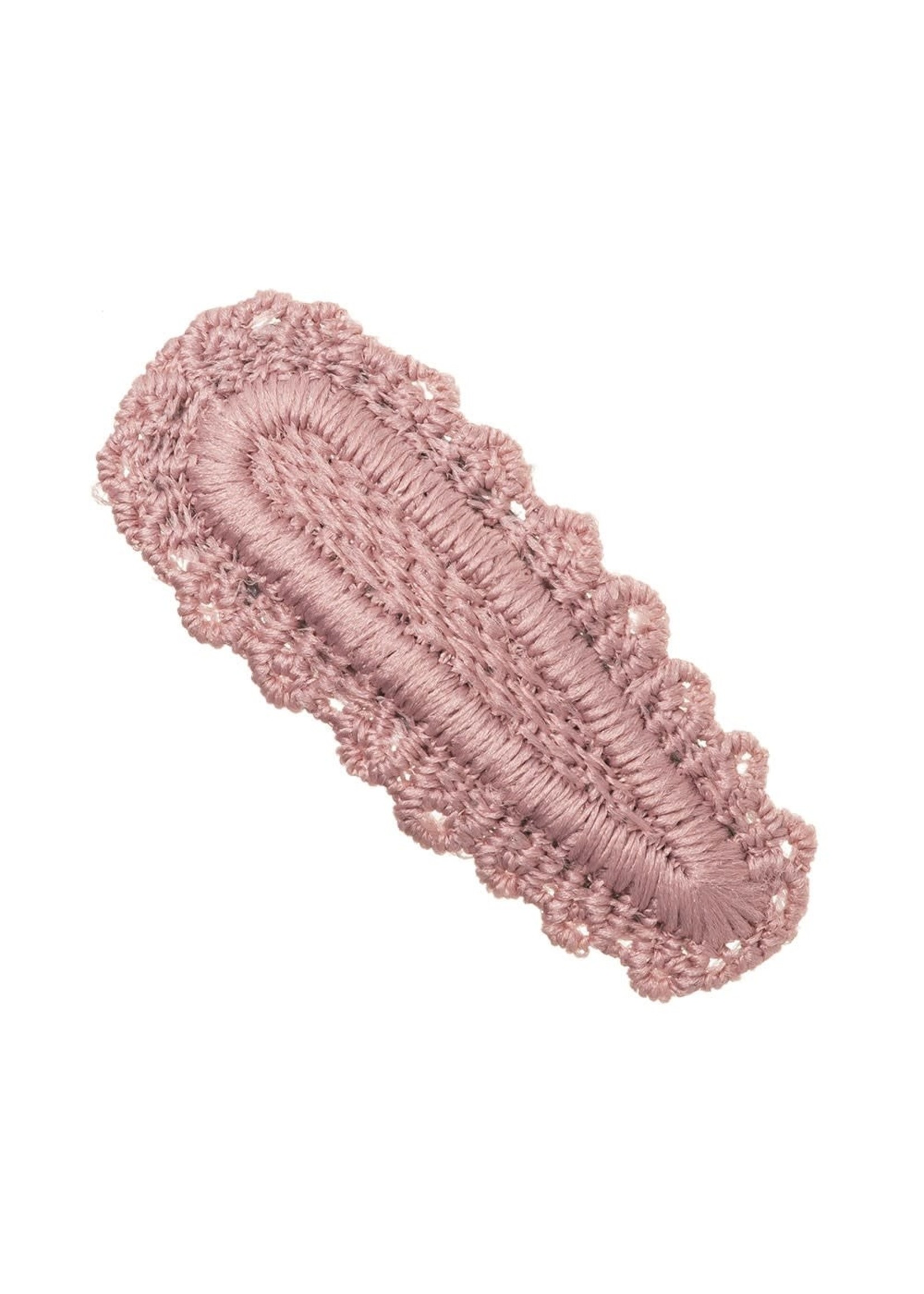 Siena Siena  kanten knipje oud roze 6 x 3 cm