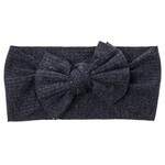 Siena Siena haarband strik breed d blauw