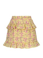 NoNo NoNo Neva short skirt with short lining N303-5712 Lemon Drop