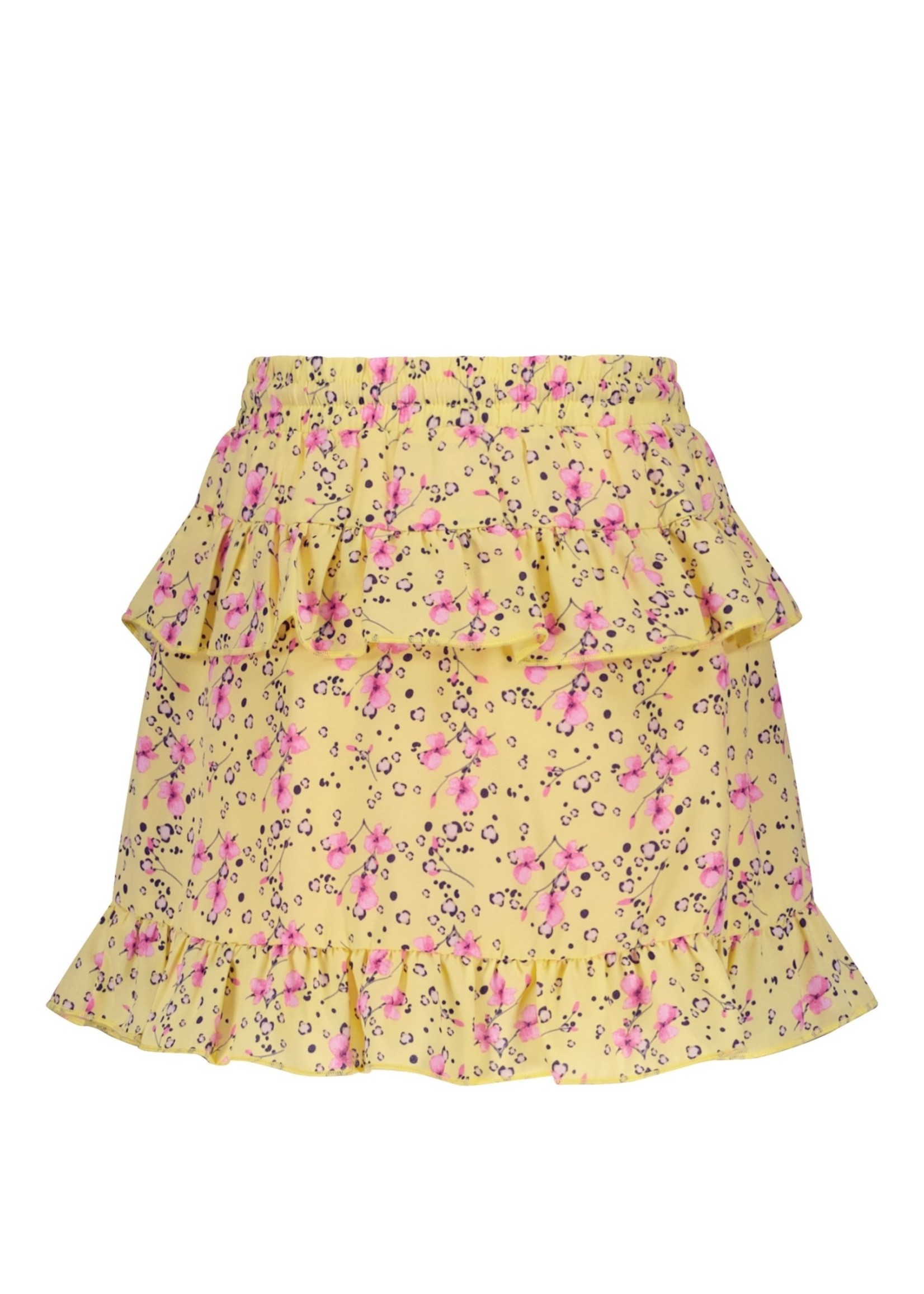 NoNo NoNo Neva short skirt with short lining N303-5712 Lemon Drop