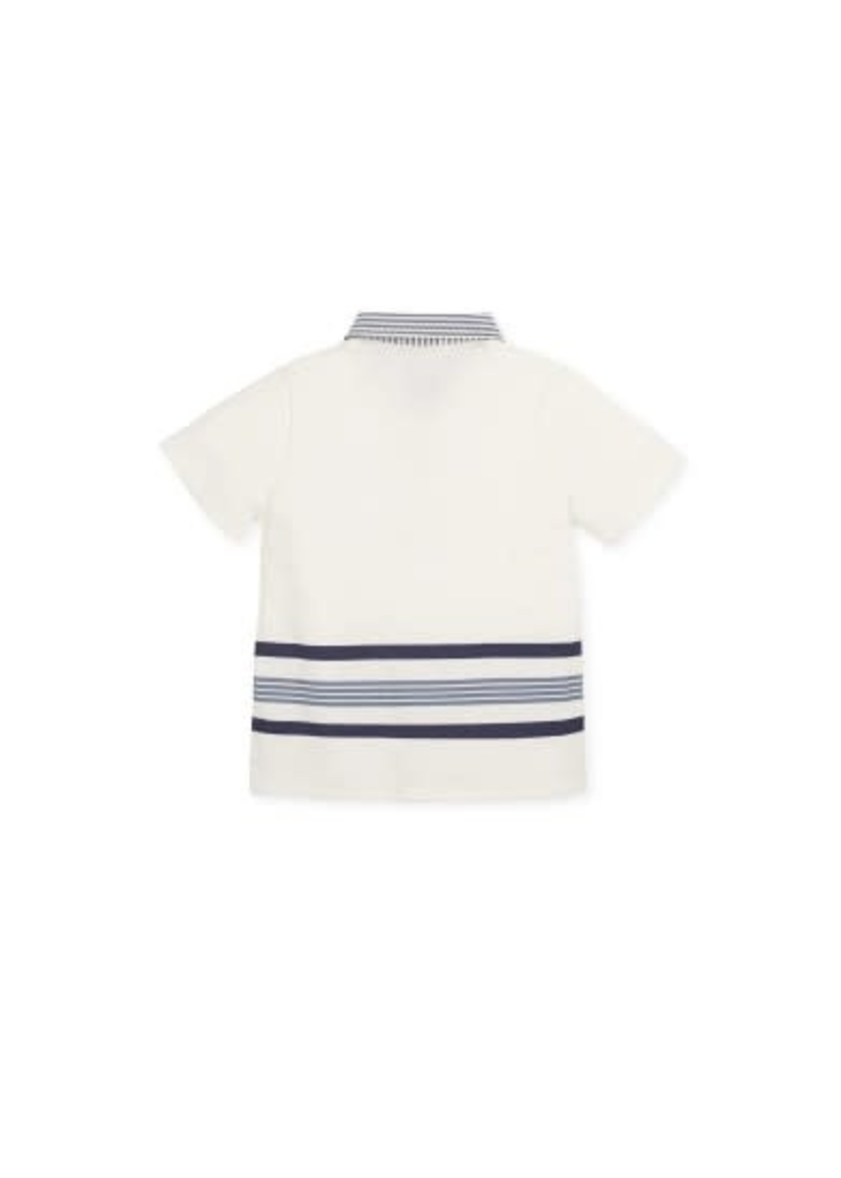 Tutto Piccolo Tutto Piccolo POLO NECK 5840S23 CHEMICAL WHITE