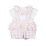 Tutto Piccolo Tutto Piccolo 2 PIECES  SET P.Bamba WHITE-PINK