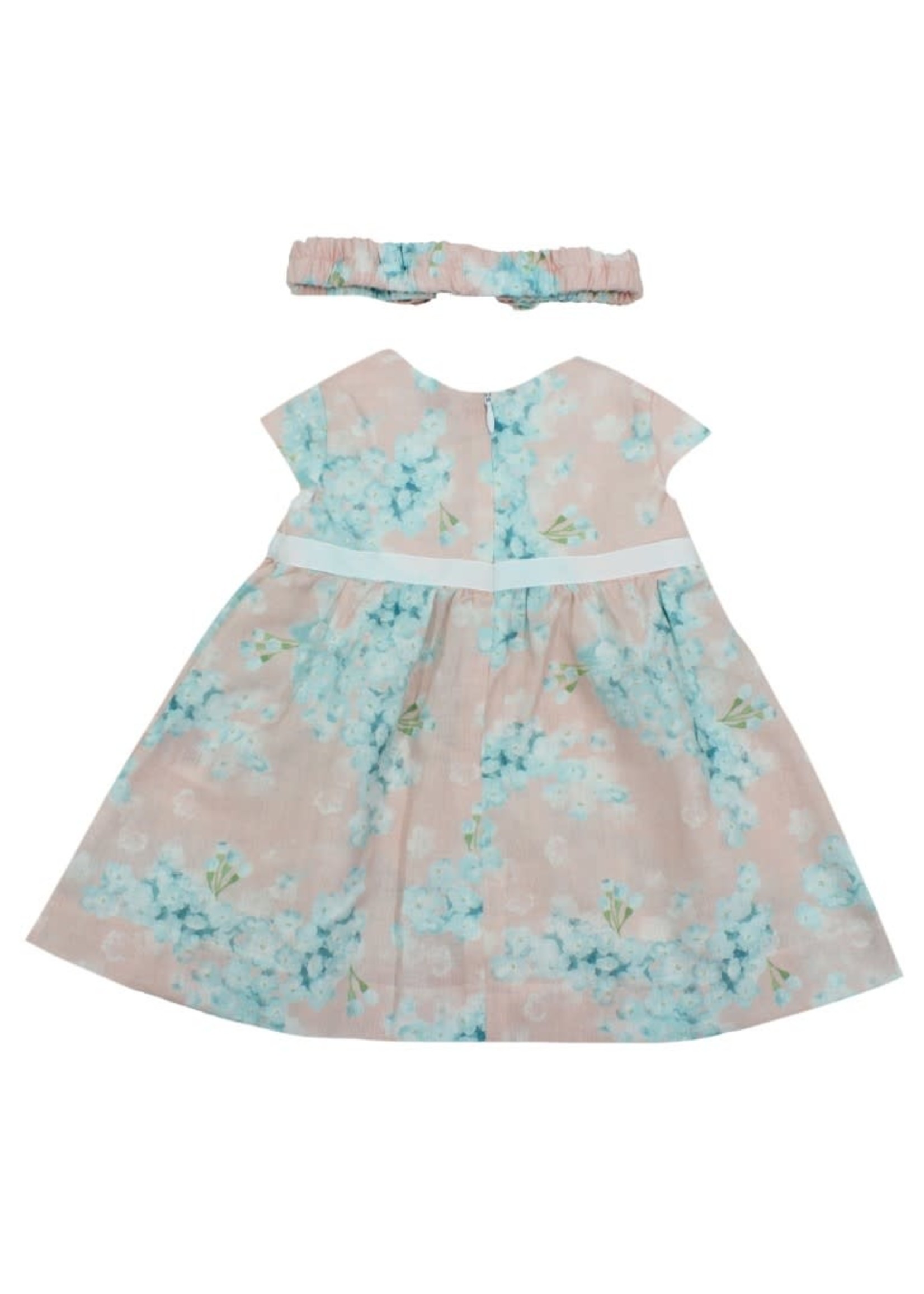 Dr Kid Baby Girl Dress 240-Rosa-DK360