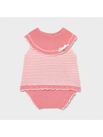 Mayoral Mayoral short tricot set Pink - 21 01298